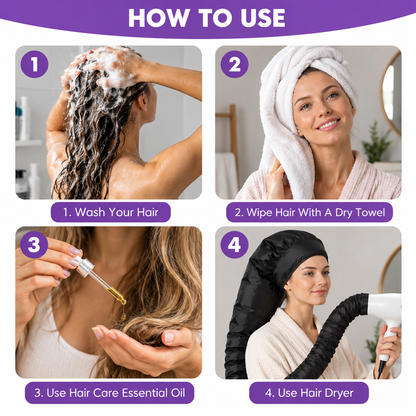 AirEase™ Hands-Free Hair Dryer
