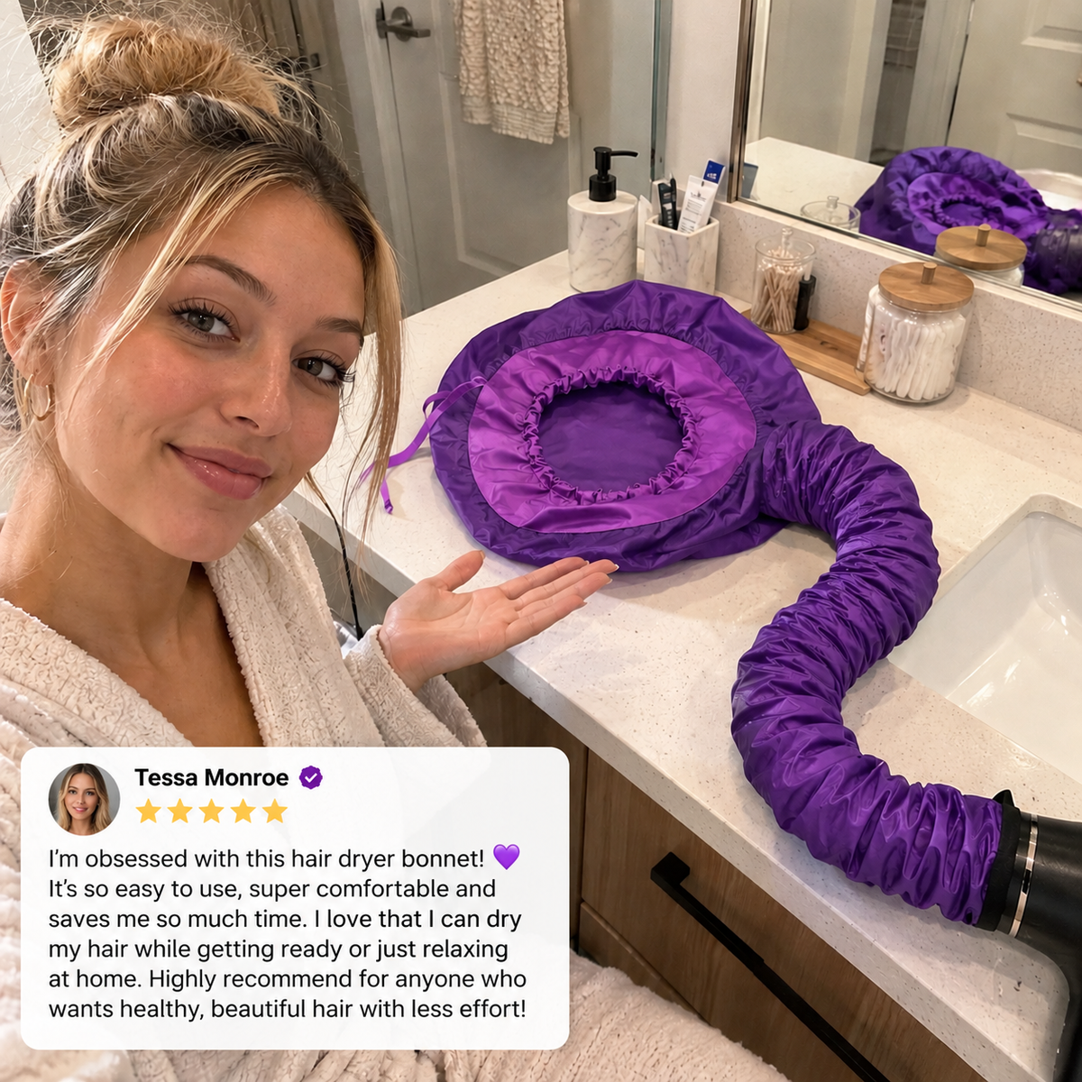 AirEase™ Hands-Free Hair Dryer