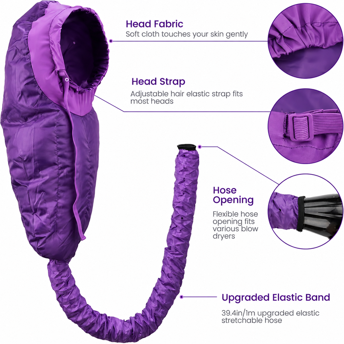 AirEase™ Hands-Free Hair Dryer